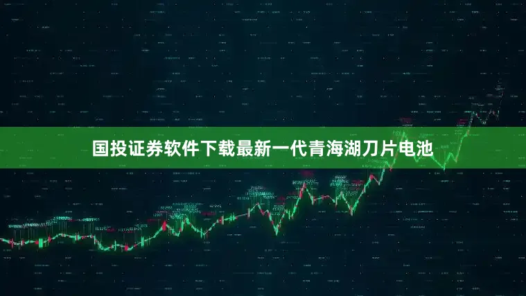 国投证券软件下载最新一代青海湖刀片电池